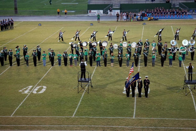 GHS And GMS Bands Together | Gulf High School