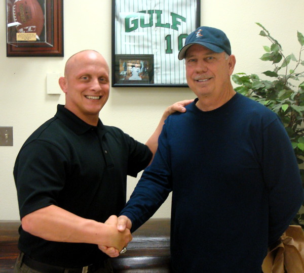 Coach Young’s retired jersey now hanging at GHS