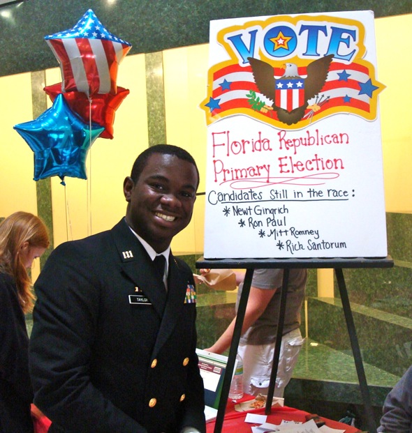 Mock election at GHS