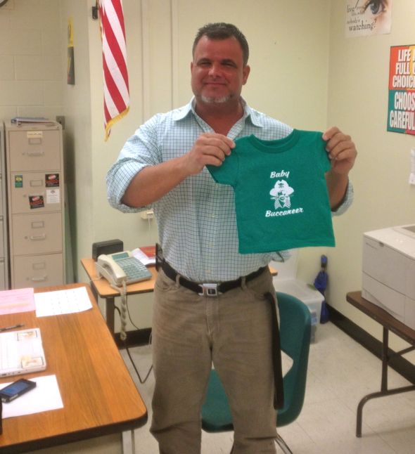 Baby Buccaneer shirt