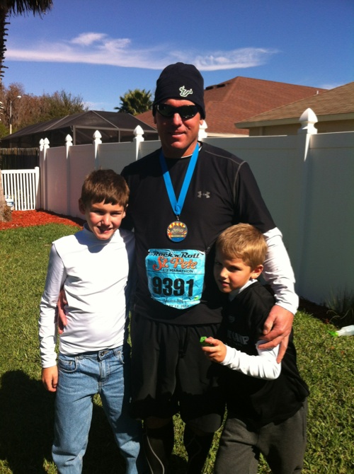 Gulf principal runs the Rock ‘n’ Roll half marathon