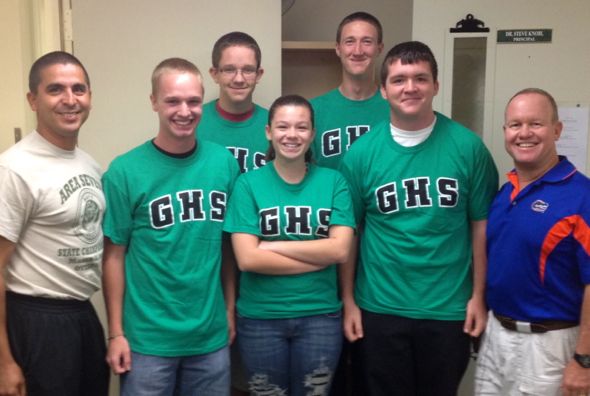 Gulf NJROTC 4th on the National Academic Exam