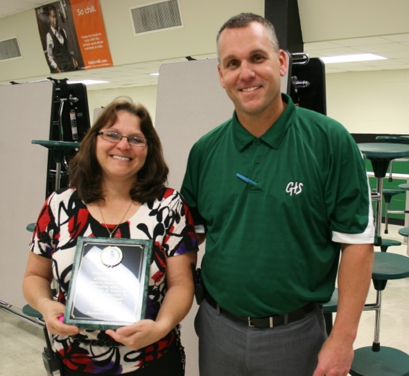 Saying good-bye to Mrs. Buono