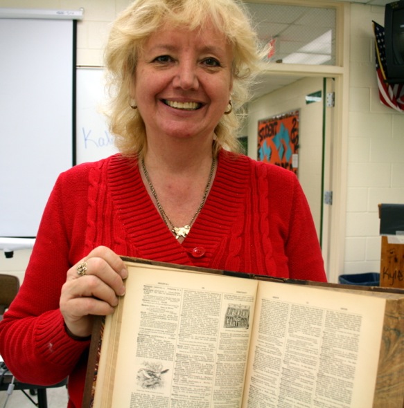 Dictionary from 1884 donated to GHS