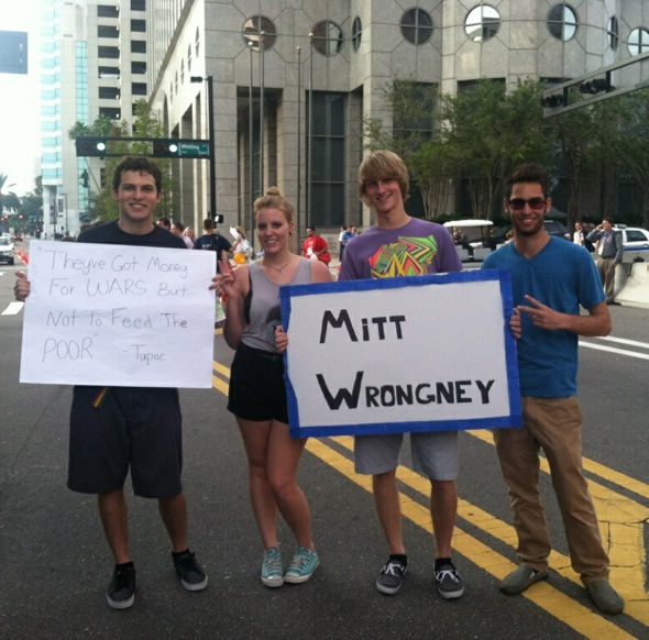 Gulf students at the RNC
