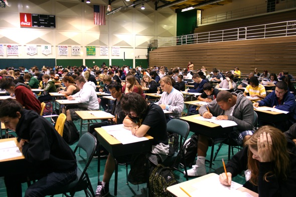 The PLAN test is administered