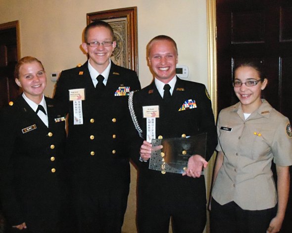 Gulf NJROTC wins philanthropy award