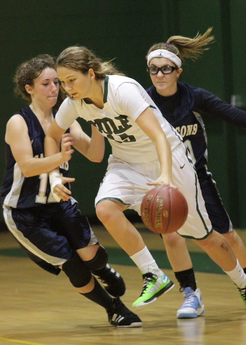 Girls basketball now 8-3 with a win a win over Fivay