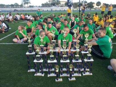 Gulf NJROTC 2nd at drill competition