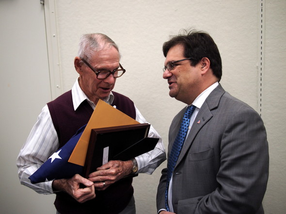 Mr. Hilgart is honored in Washington and at Gulf High School