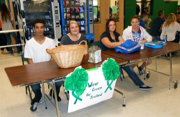 GHS students and staff raise funds for Ireland Nugent
