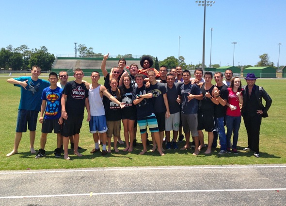 Last day fun for seniors