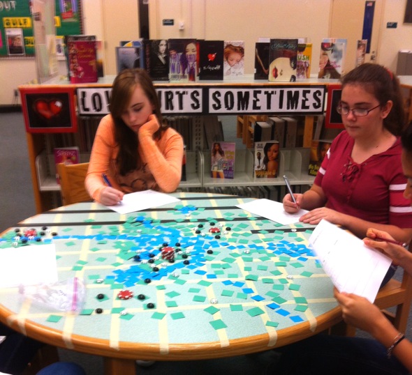 Mrs. Ferry’s class in the Media Center