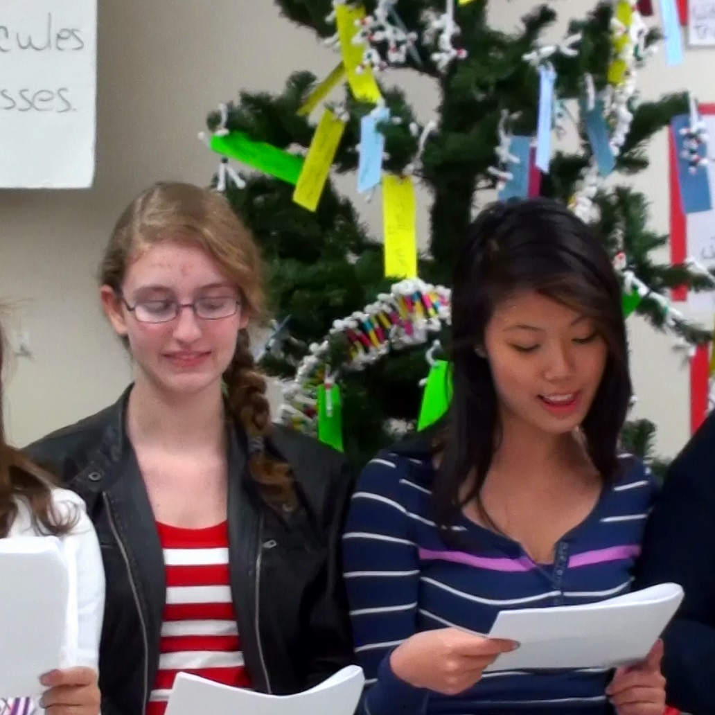 Video clip – Singing by Mrs. Dale’s HCA students