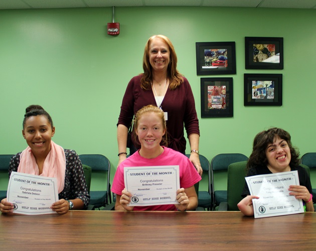 November Students of the Month