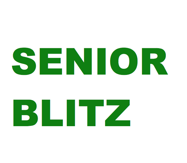 Senior Blitz info