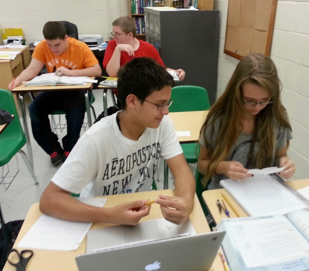 Geometry Activity In Mr. Zions’ Class | Gulf High School