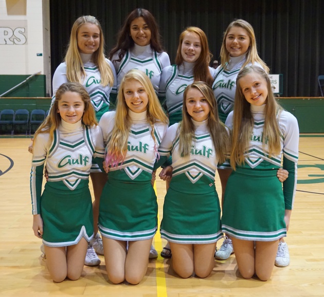 JV cheerleaders | Gulf High School
